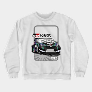 GR Yaris Black Crewneck Sweatshirt